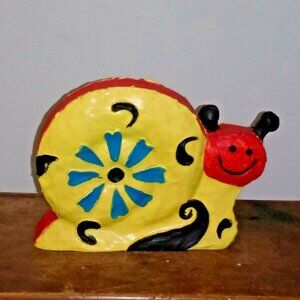 Garden Statue Snail Figurine Resin Animal Sculptur